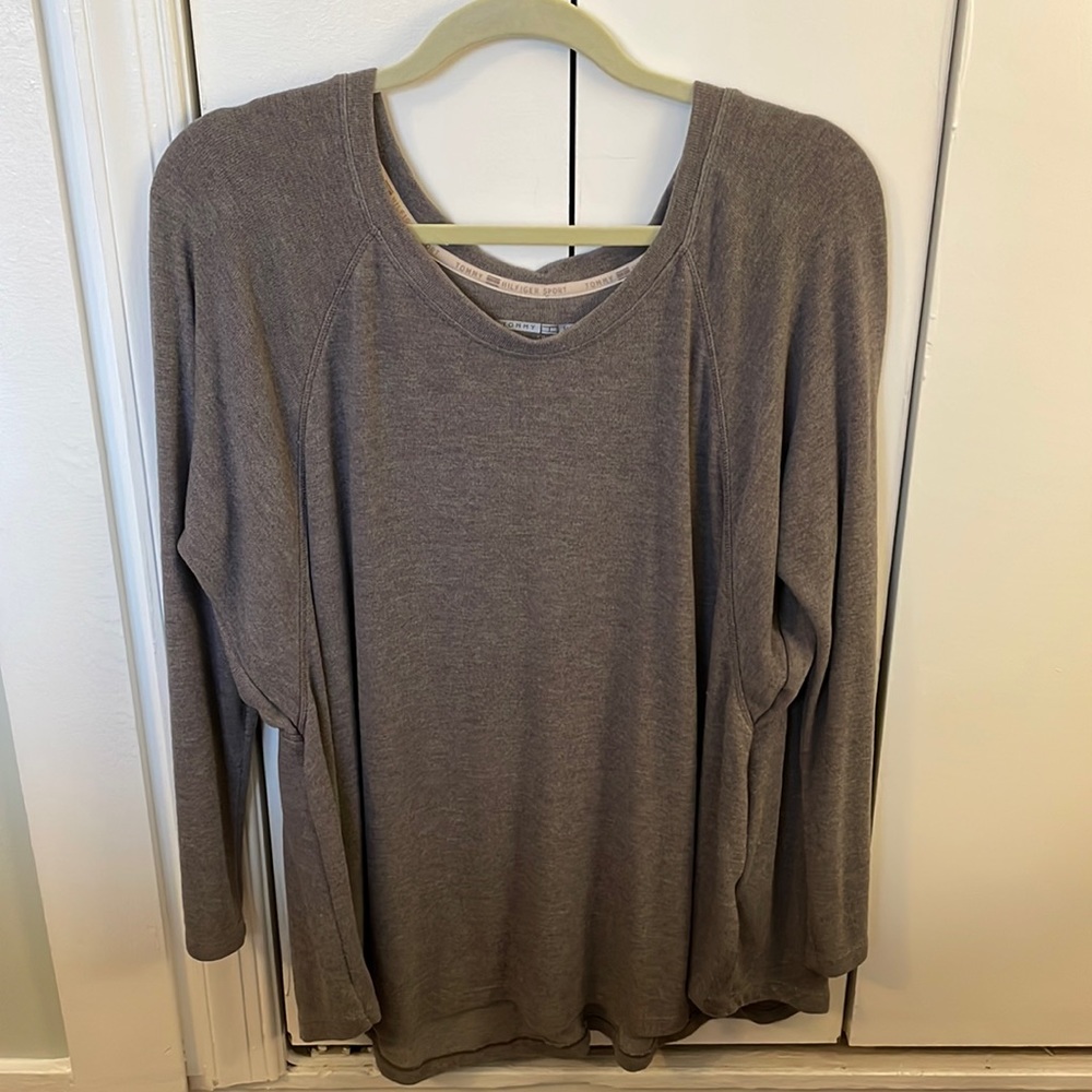 Tommy Hilfiger “sport,” long sleeve top, super comfy and warm